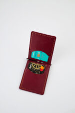 Aslaal Mix Cash & Card Holder “Dark Red” - Image 3