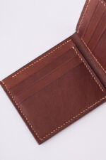 Aslaal Bi-fold Wallet “Brown” - Image 5