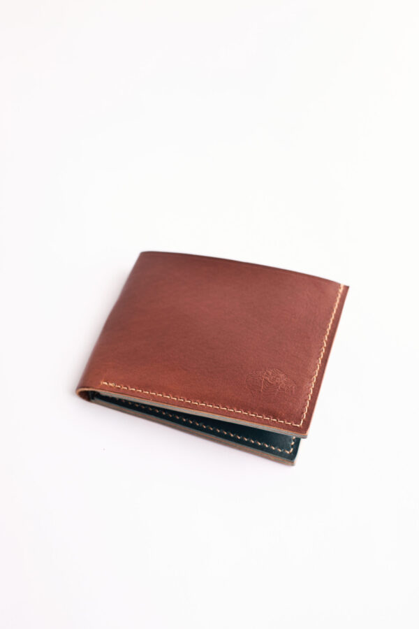 Aslaal Bi-fold Wallet “Mix Havan & Petroleum” - Image 3