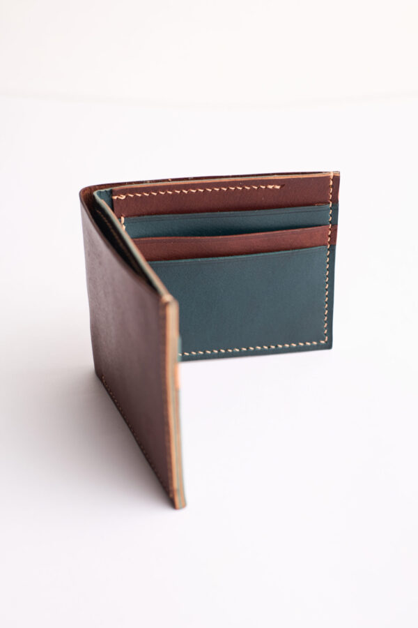 Aslaal Bi-fold Wallet “Mix Havan & Petroleum” - Image 7