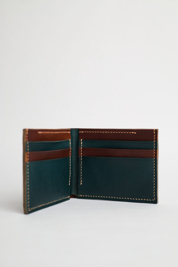 Aslaal Bi-fold Wallet “Mix Havan & Petroleum” - Image 9