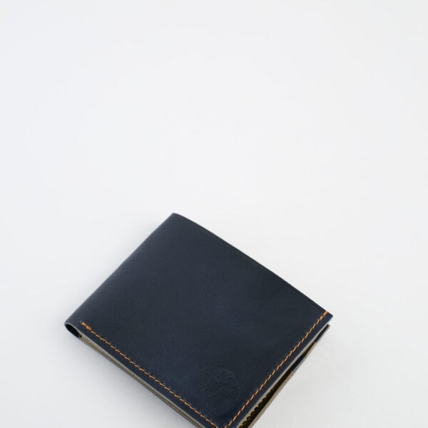 Aslaal Bi-fold Wallet “Mix Navy Blue & Olive”
