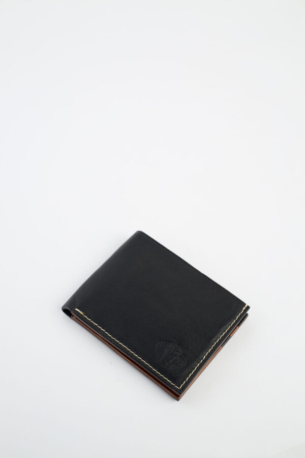 Aslaal Bi-fold Wallet “Mix Black & Havan”