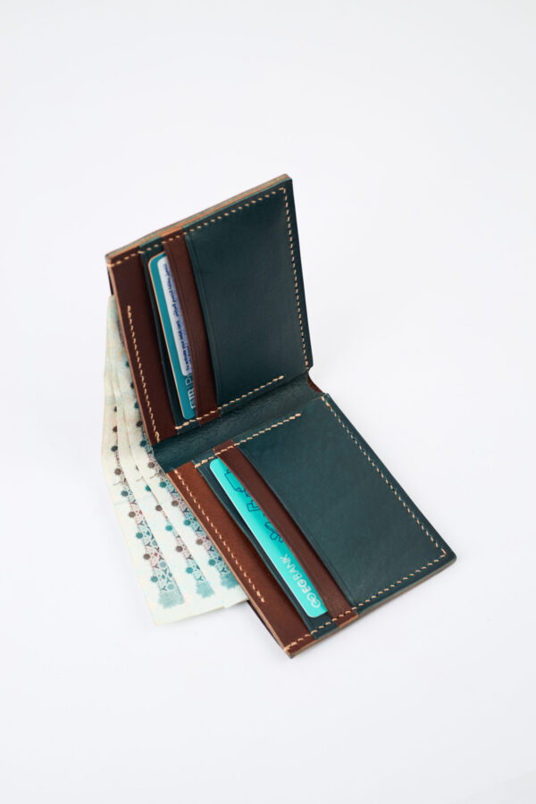 Aslaal Bi-fold Wallet “Mix Havan & Petroleum” - Image 8