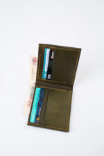 Aslaal Bi-fold Wallet “Olive” - Image 2