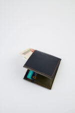 Aslaal Bi-fold Wallet “Mix Navy Blue & Olive” - Image 3