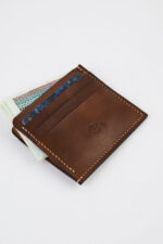 ⁦Aslaal Card Holder “Brown”⁩ - الصورة ⁦5⁩