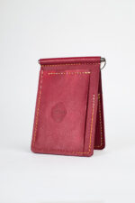 Aslaal Mix Cash & Card Holder “Dark Red” - Image 5