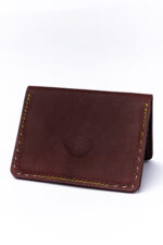 Aslaal Mini Card Holder “Dark Red” - Image 4