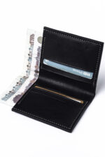 ⁦Aslaal Mini Wallet “Black”⁩ - الصورة ⁦4⁩