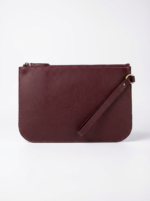 Sultana Burgundy Clutch - Image 4