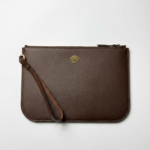 Sultana Brown Clutch