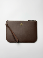 Sultana Brown Clutch