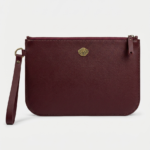 Sultana Burgundy Clutch