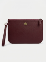 Sultana Burgundy Clutch